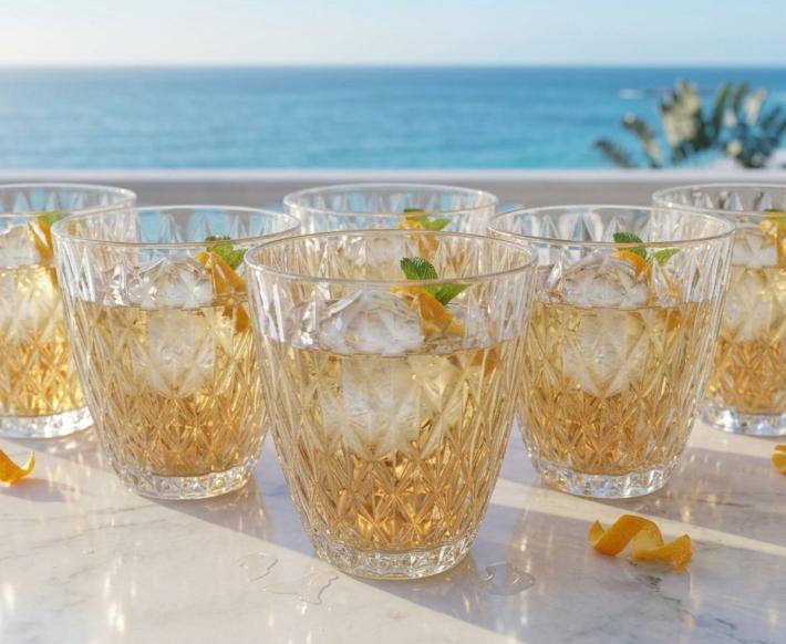 Diamond Drinking Glass