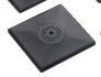 Modular Plate ECO Matt Black (5x5)