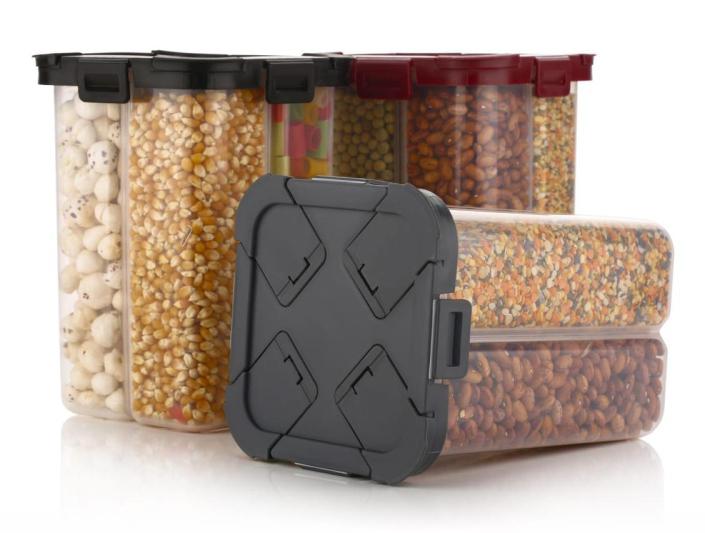 Container 4 Section (jars)